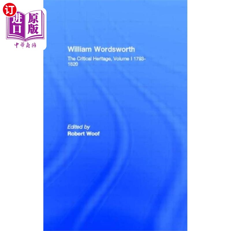 海外直订William Wordsworth 威廉·华兹华斯