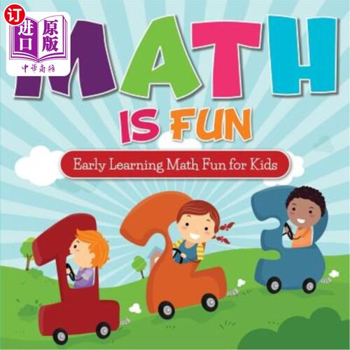 海外直订Math Is Fun: Early Learning Math Fun for Kids 数学很有趣：孩子们早期学习数学很有趣