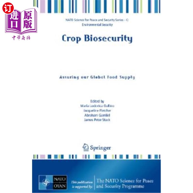 海外直订Crop Biosecurity: Assuring Our Global Food Supply 作物生物安全:确保全球粮食供应
