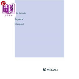 print large 佩帕克顿：用大号字体 海外直订Pepacton