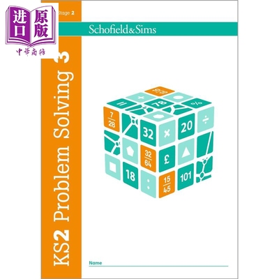 KS2 Problem Solving 3 英国Schofield小学教辅 KS2数学应用题解题书3 英文原版幼小数学学习教辅 进口图书【中商原版】