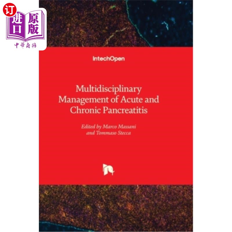 海外直订医药图书Multidisciplinary Management of Acute and Chronic Pancreatitis急性和慢性胰腺炎的多学科管理