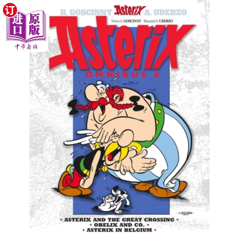 海外直订Asterix: Asterix Omnibus 8 阿斯特里克斯:阿斯特里克斯综合汽车