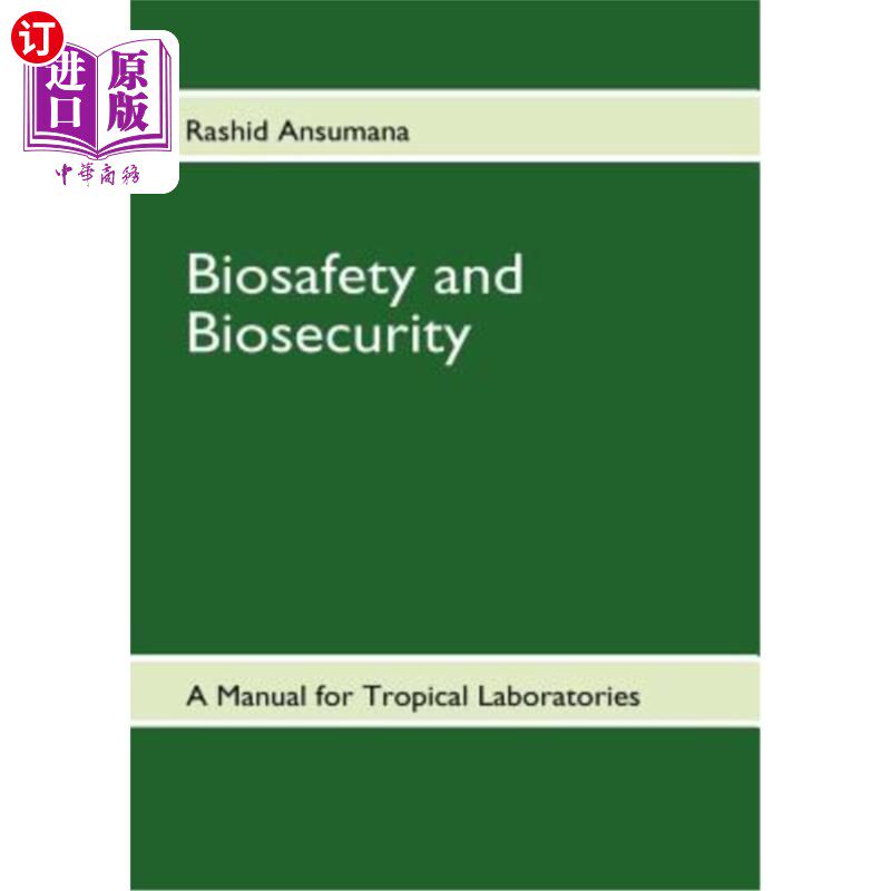 海外直订Biosafety and Biosecurity 生物安全和生物安保