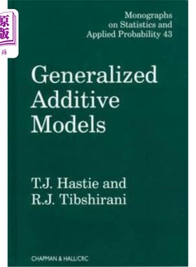 海外直订Generalized Additive Models