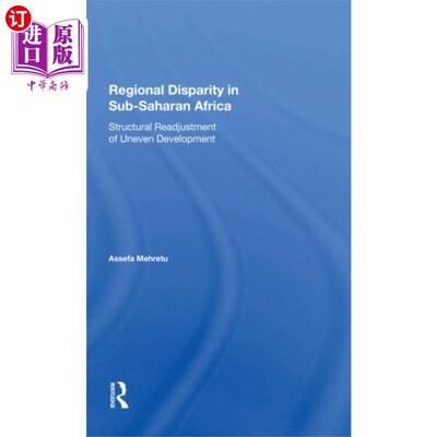 海外直订Regional Disparity In Subsaharan Africa 撒哈拉以南非洲的地区差异