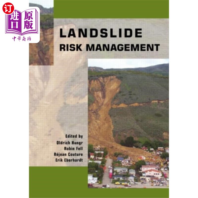 海外直订Landslide Risk Management 滑坡风险管理
