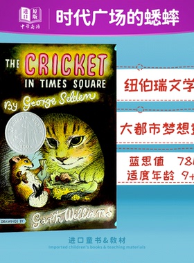 现货 The Cricket in Times Square: Revised and Updated Edition with Foreword by Stacey Lee【中商原版】