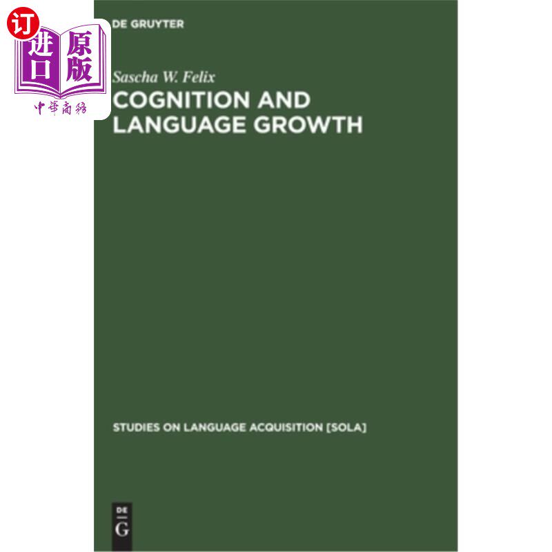 海外直订Cognition and Language Growth 认知与语言发展