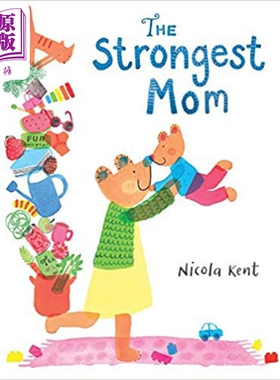 现货 The Strongest Mom 强大的妈妈 英文精装儿童读本 英文原版【中商原版】