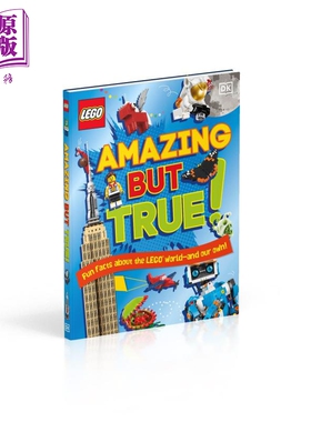 LEGO Amazing But True Fun Facts DK 乐高世界的真与假 英文原版 进口图书 儿童绘本 积木百科故事图画书 7-11岁【中商原版?