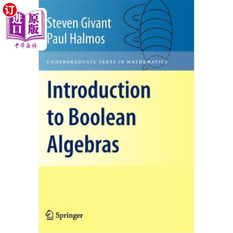 海外直订Introduction to Boolean Algebras 布尔代数导论