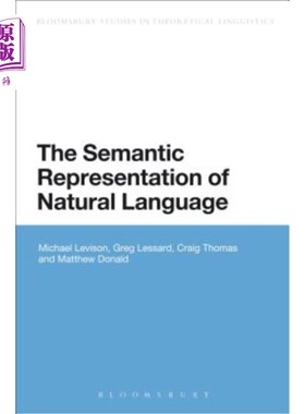 海外直订The Semantic Representation of Natural Language 自然语言的语义表征