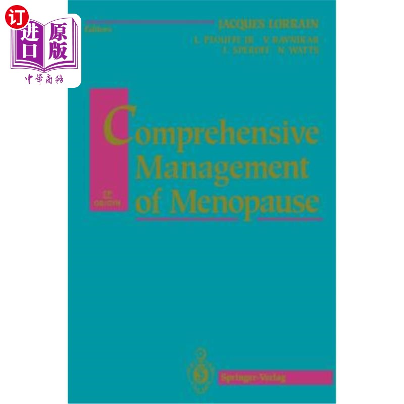 海外直订医药图书Comprehensive Management of Menopause 绝经期综合管理
