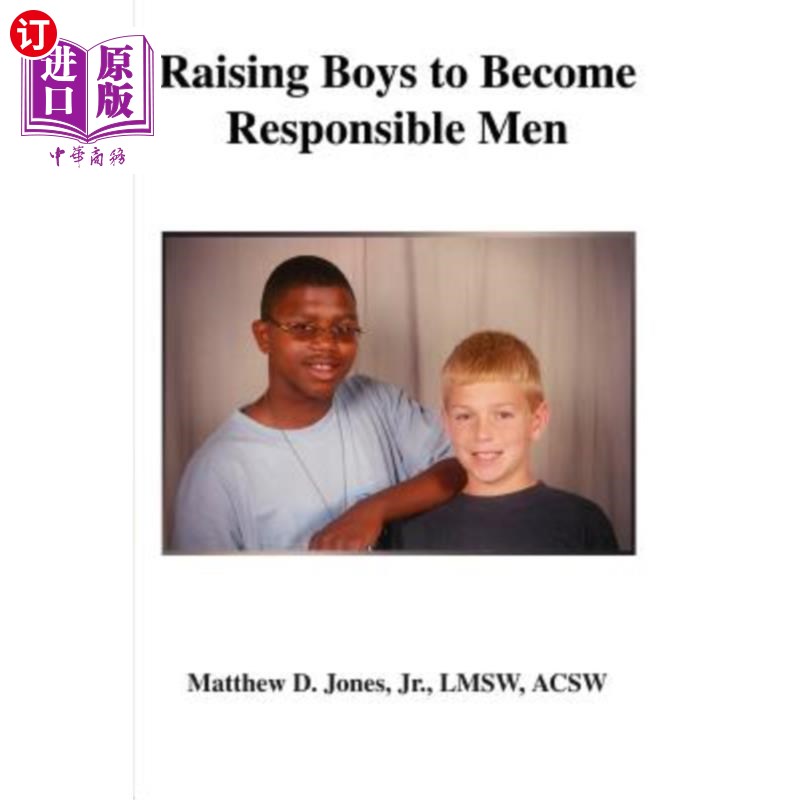 海外直订Raising Boys to Become Responsible Men 培养男孩成为负责任的人
