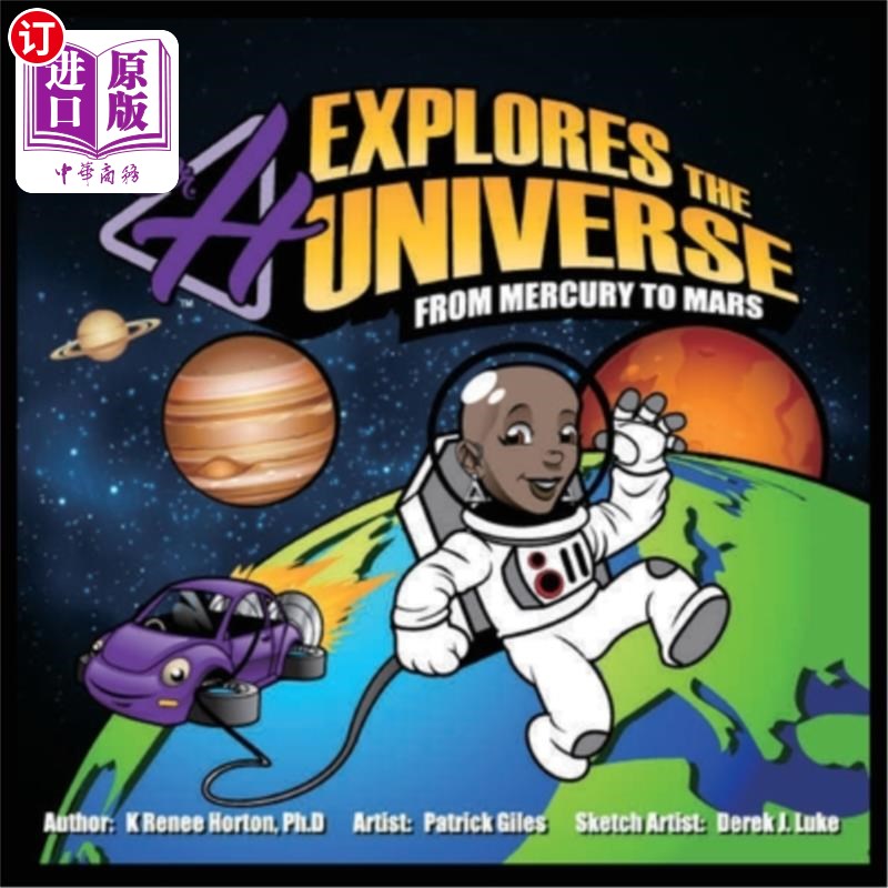 海外直订Dr. H Explores the Universe: Mercury to Mars H博士探索宇宙:从水星到火星