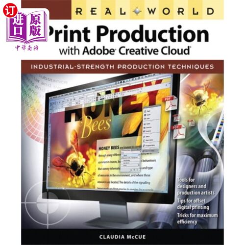 海外直订Real World Print Production with Adobe Creative ... 使用Adobe Creative Cloud进行真实世界打印生产
