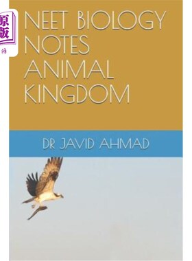 海外直订Neet Biology Notes Animal Kingdom NEET生物笔记动物王国