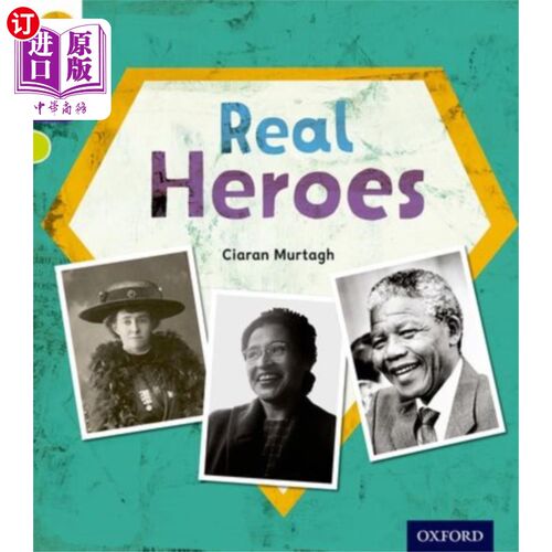 海外直订Oxford Reading Tree inFact: Level 11: Real Heroes 牛津阅读树:11级:真正的英雄