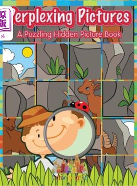 海外直订Perplexing Pictures: A Puzzling Hidden Picture Book 令人费解的图片:一个令人费解的隐藏图画书