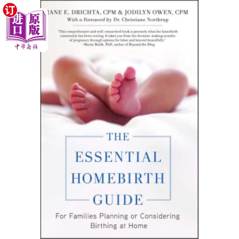 海外直订医药图书The Essential Homebirth Guide: For Families Planning or Considering Birthing at  基本的家庭生育指南