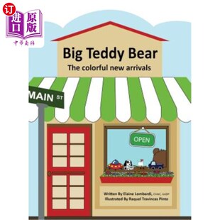 new 新来者 The colorful Bear arrivals 海外直订Big 大泰迪熊：多姿多彩 Teddy