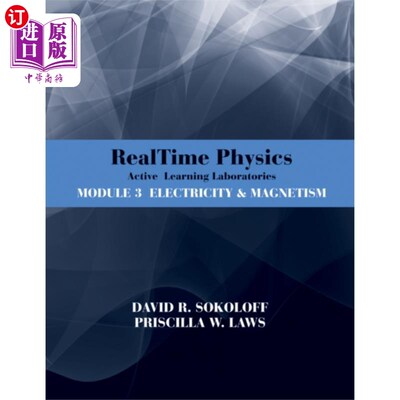 海外直订RealTime Physics Active Learning Laboratories le... 实时物理主动学习实验室3电磁学，第3版
