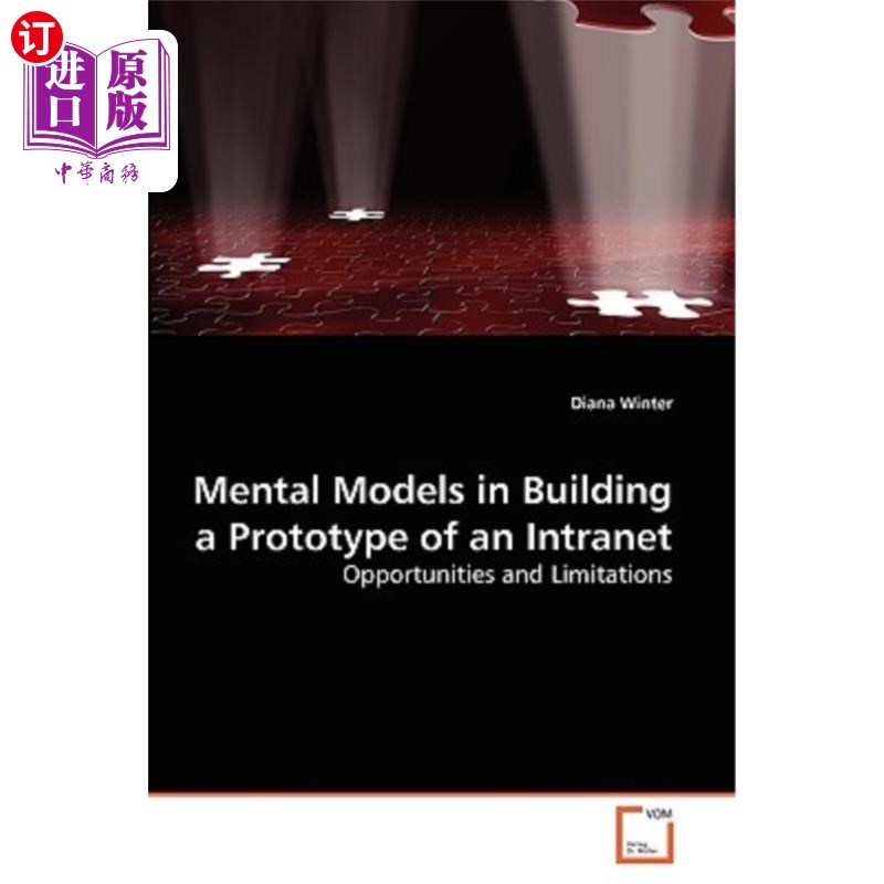 海外直订Mental Models in Building a Prototype of an Intranet构建内部网原型的心智模型