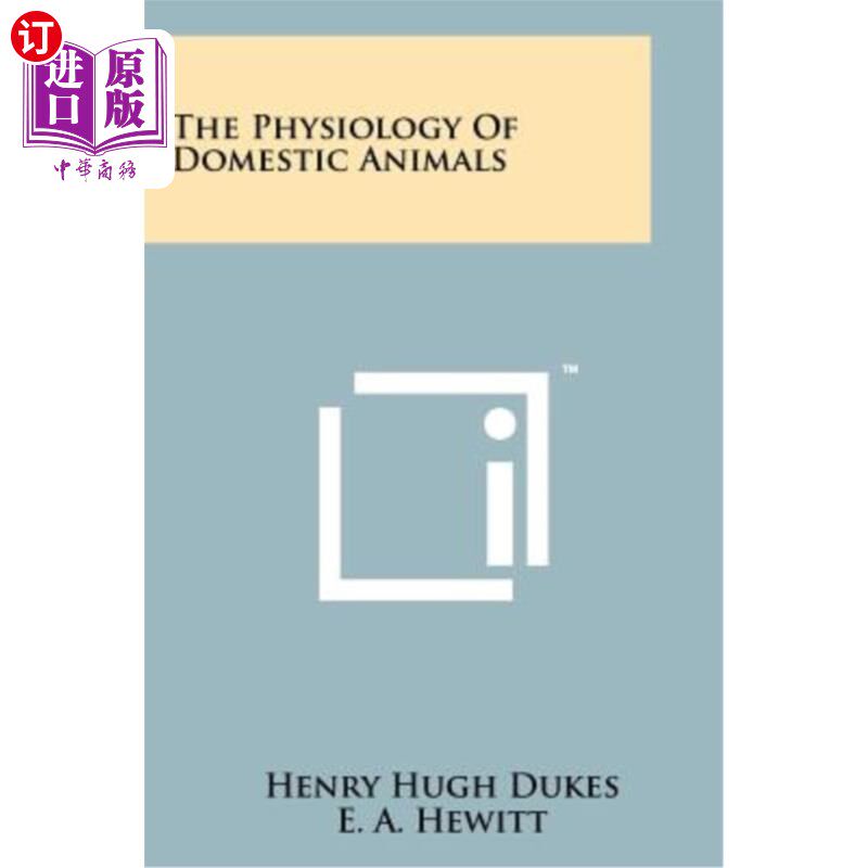 海外直订The Physiology of Domestic Animals 家畜生理学