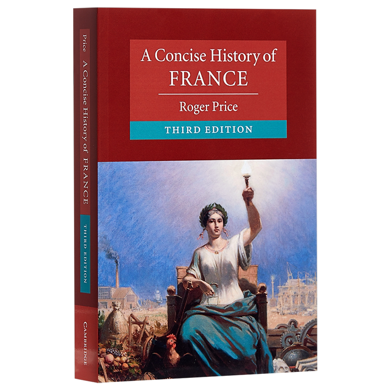 【中商原版】法国简史(剑桥国别简史丛书)英文原版 A Concise History of France (Cambridge Concise Histories)