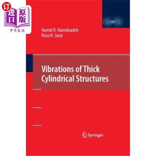 海外直订Vibrations of Thick Cylindrical Structures 厚圆柱结构的振动