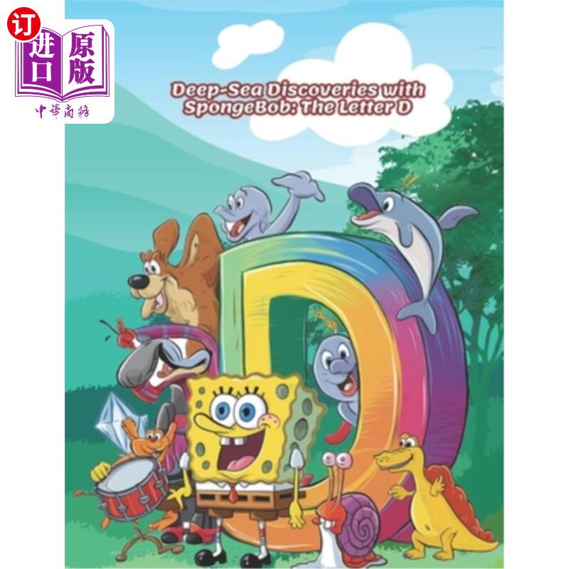 海外直订Deep-Sea Discoveries with SpongeBob: The Letter D 深海发现与海绵宝宝:字母D