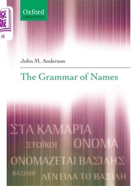 海外直订Grammar of Names 名称语法
