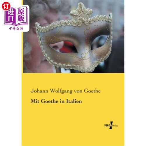 海外直订德语 Mit Goethe in Italien 乘坐歌德在意大利