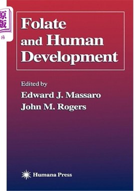 海外直订医药图书Folate and Human Development 叶酸与人类发育