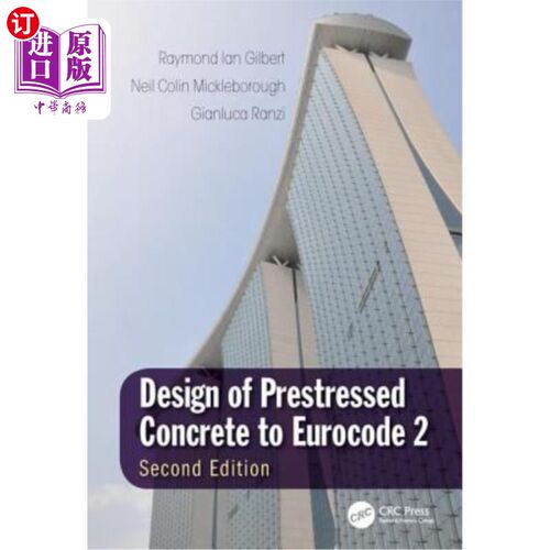海外直订Design of Prestressed Concrete to Eurocode 2 根据欧洲规范2设计预应力混凝土