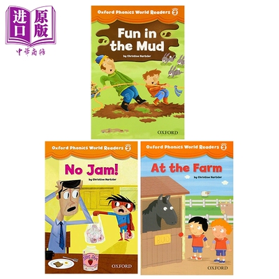 英文原版牛津自然拼读趣味绘本读物 Oxford Phonics World Readers Level 2级别3本 牛津儿童读物opw英语分级绘本【中商原版】