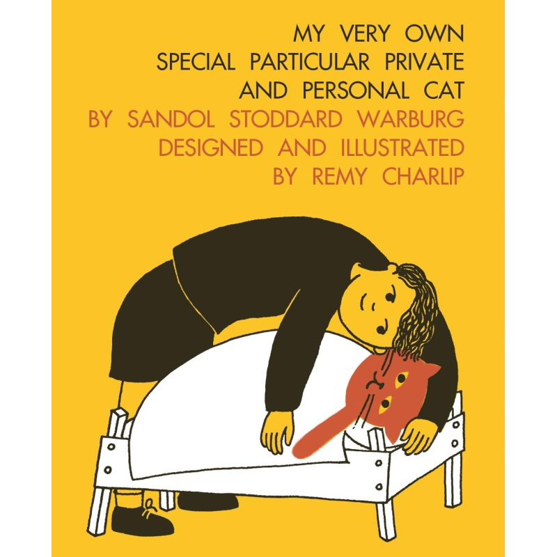 我的猫咪 Remy Charlip My Very Own Special Particular Private and Personal Cat 英文原版 儿童绘本故事 精装【中商原版?
