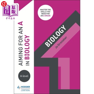 海外直订Aiming for an A in A-level Biology 目标是A-level生物学得A