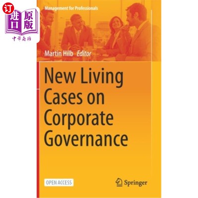 海外直订New Living Cases on Corporate Governance 公司管治新生活案例