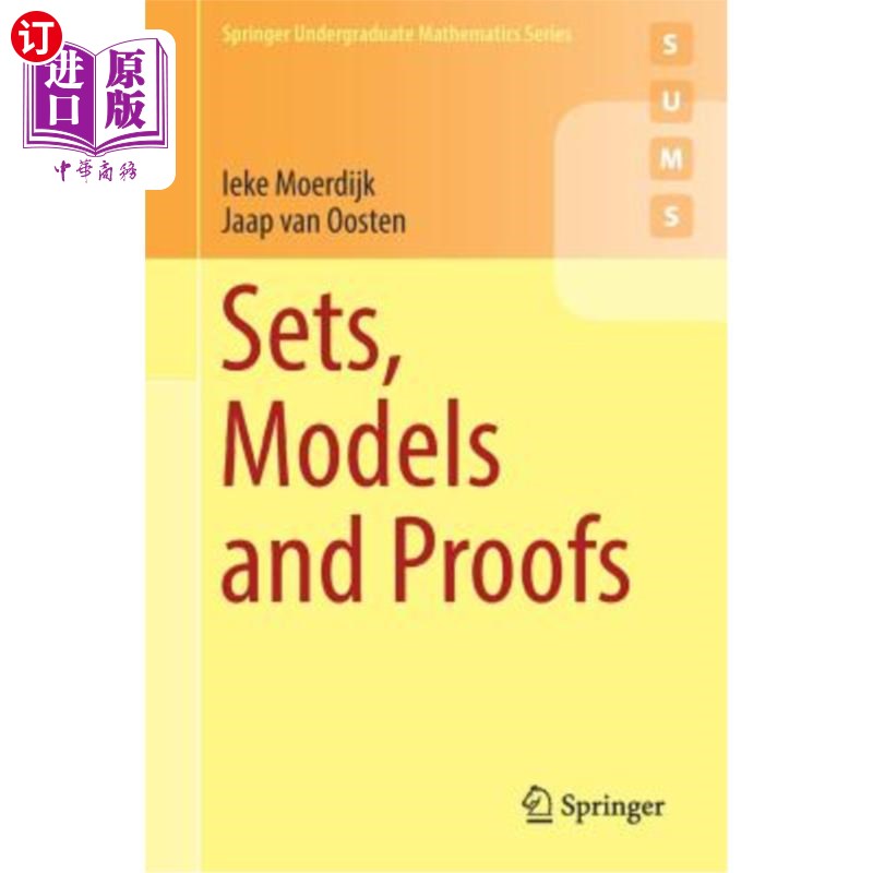 海外直订Sets, Models and Proofs 套、模型和校样