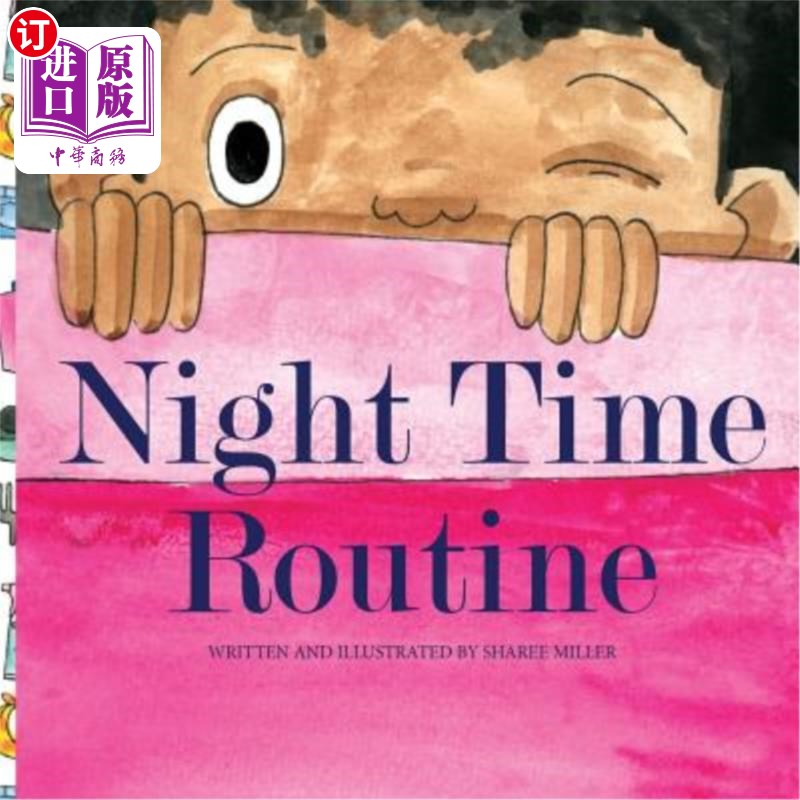 海外直订Night Time Routine 夜间例行公事