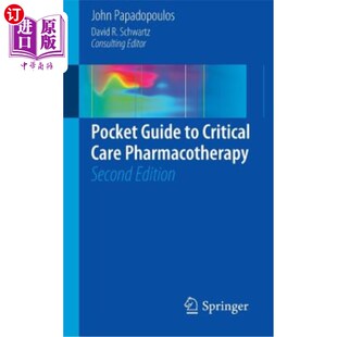 海外直订医药图书Pocket Guide to Critical Care Pharmacotherapy 危重病药物治疗袖珍指南