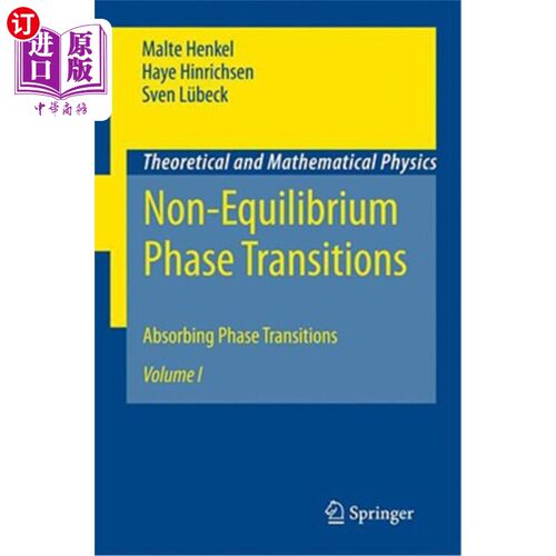 海外直订Non-Equilibrium Phase Transitions: Volume 1: Absorbing Phase Transitions 非平衡相变：第1卷：吸收相变