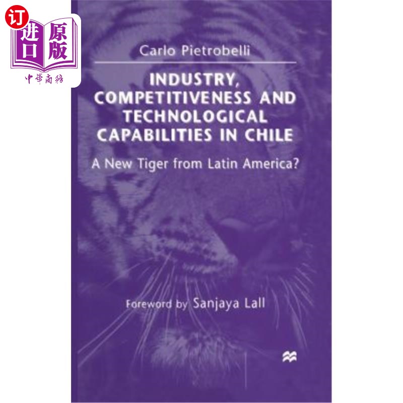 海外直订Industry, Competitiveness and Technological Capabilities in Chile: A New Tiger f 智利的工业、竞争力和技术能