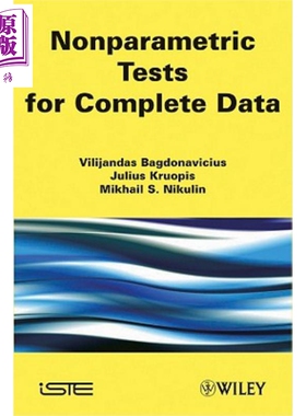 现货 纳米参数测试 Nonparametric Tests For Complete Data Vilijandas Bagdonavicius 英文原版 中商原版 Wiley【中商原版】