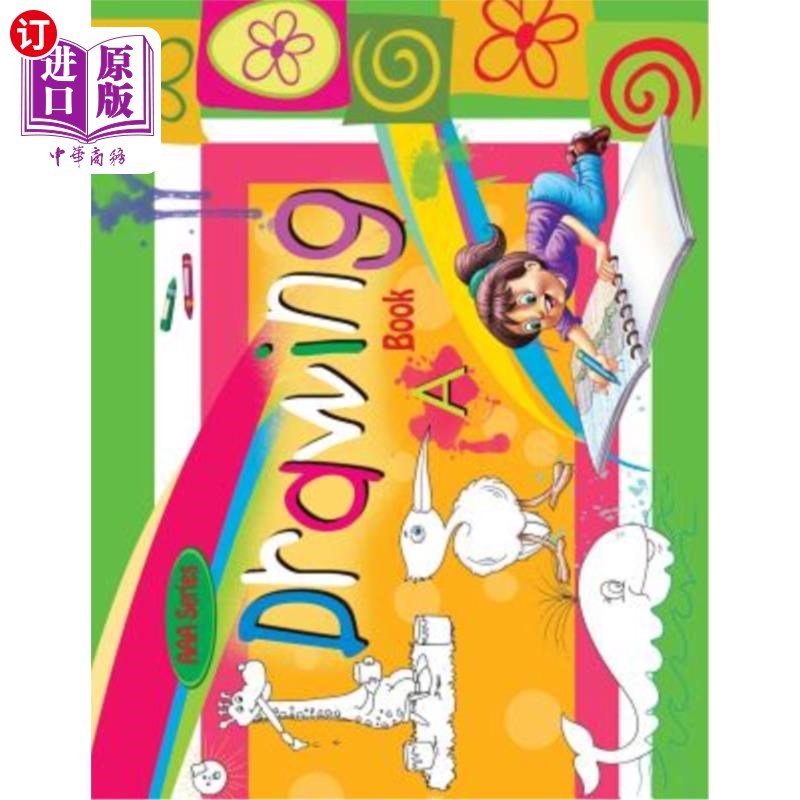 海外直订AAA Series Drawing Book A: Pre School Activity Book AAA系列绘画书A：学前活动书