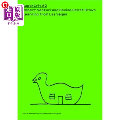 海外直订Robert Venturi and Denise Scott Brown: Learning from Las Vegas: SuperCrit #2 Robert Venturi