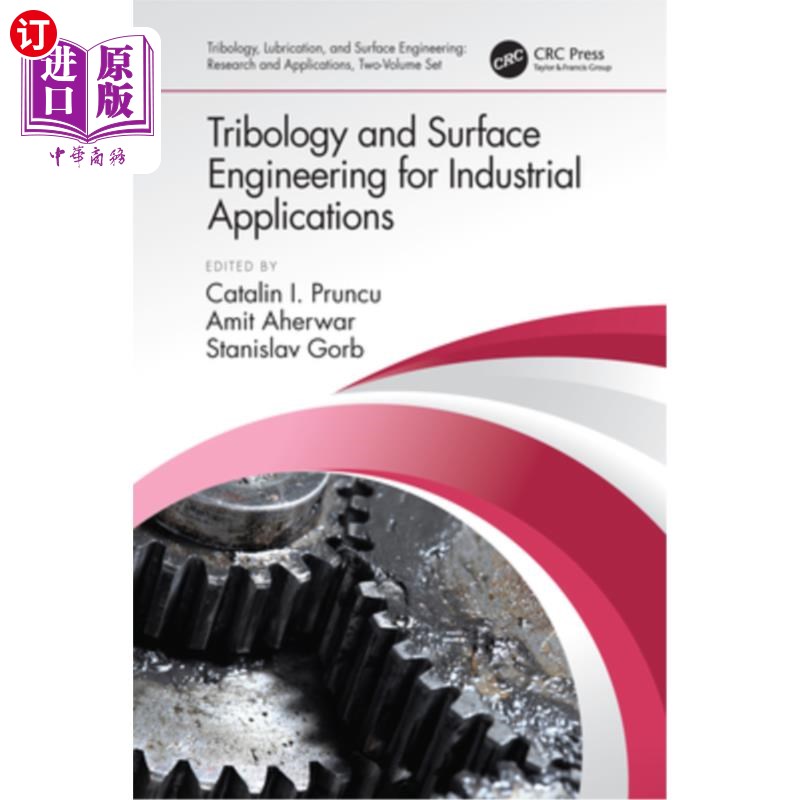 海外直订Tribology and Surface Engineering for Industrial Applications 工业应用的摩擦学和表面工程“,
