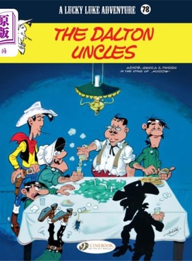 海外直订Lucky Luke Vol. 78: The Dalton Uncles 《幸运卢克》第78卷:道尔顿叔叔